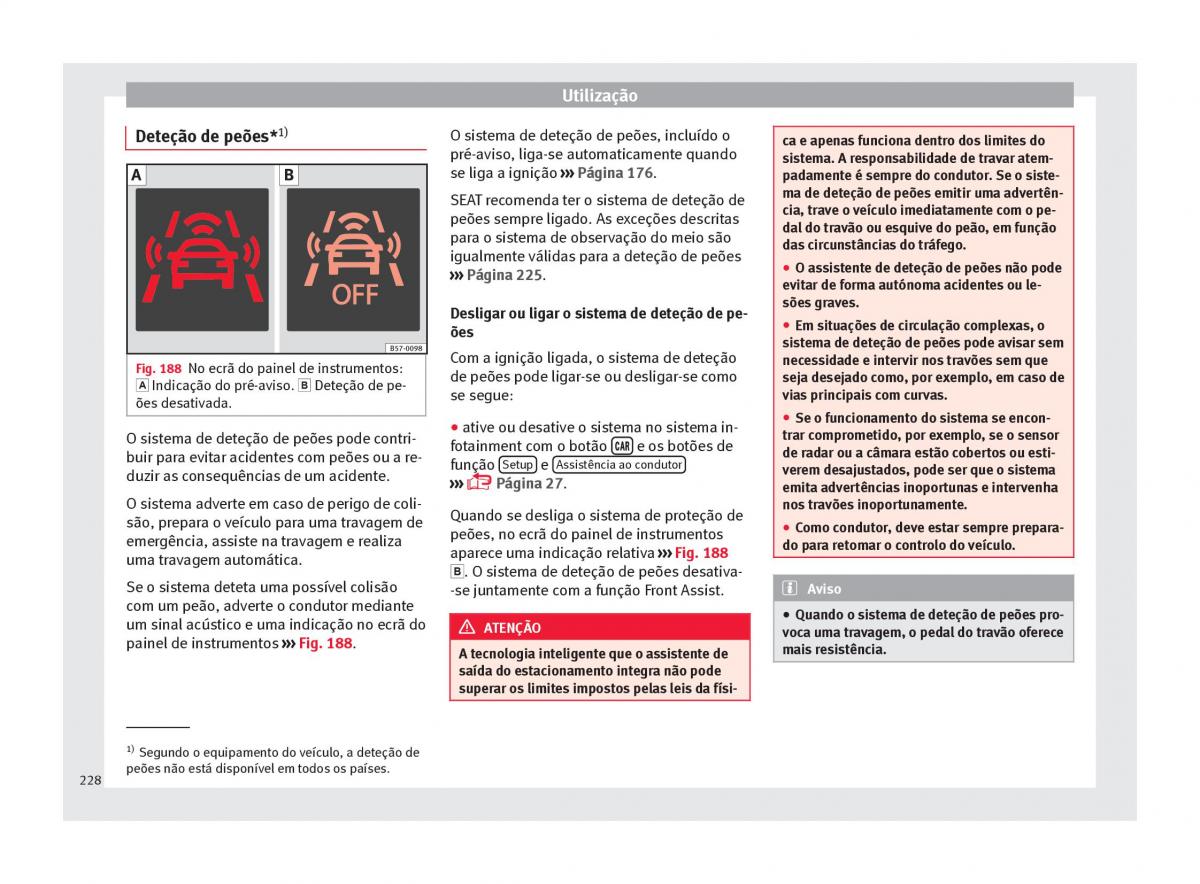 Seat Ateca manual del propietario / page 230