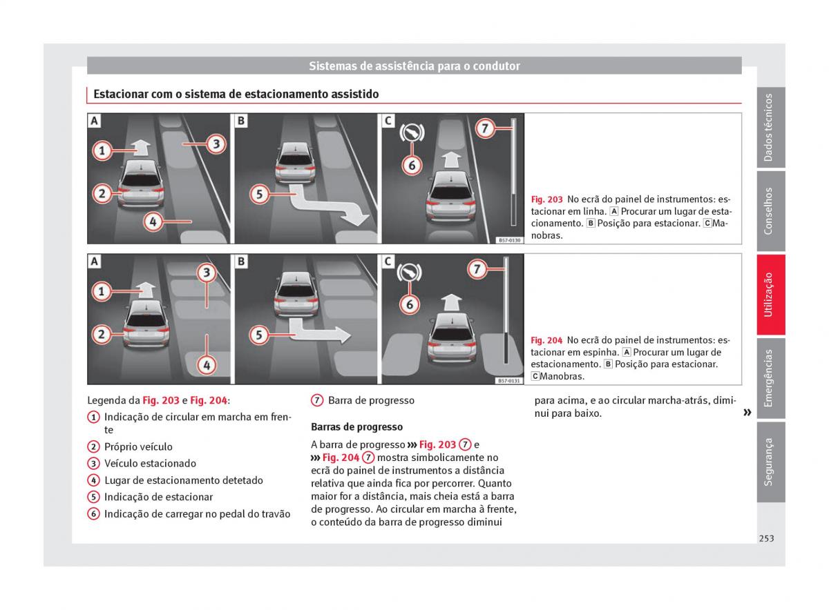 Seat Ateca manual del propietario / page 255