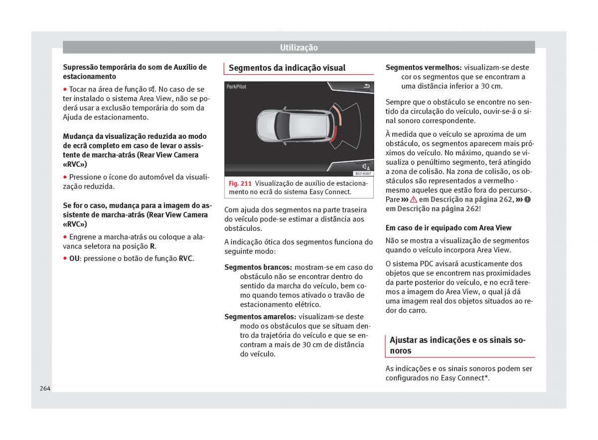 Seat Ateca manual del propietario / page 266