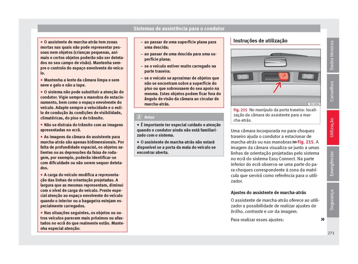 Seat Ateca manual del propietario / page 273