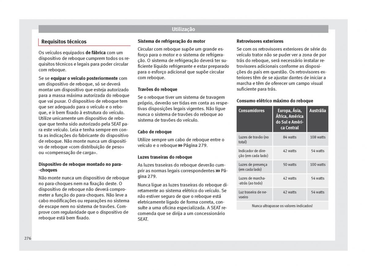 Seat Ateca manual del propietario / page 278