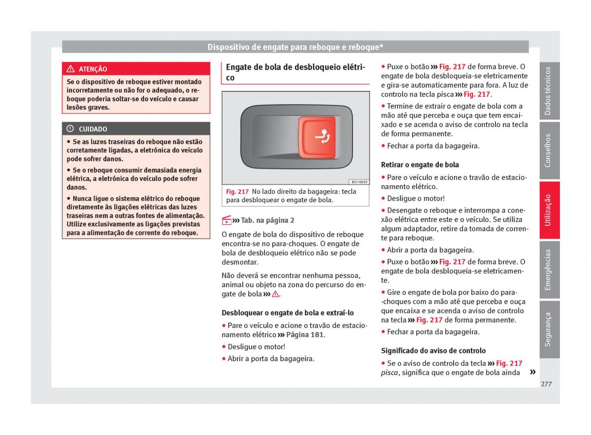 Seat Ateca manual del propietario / page 279