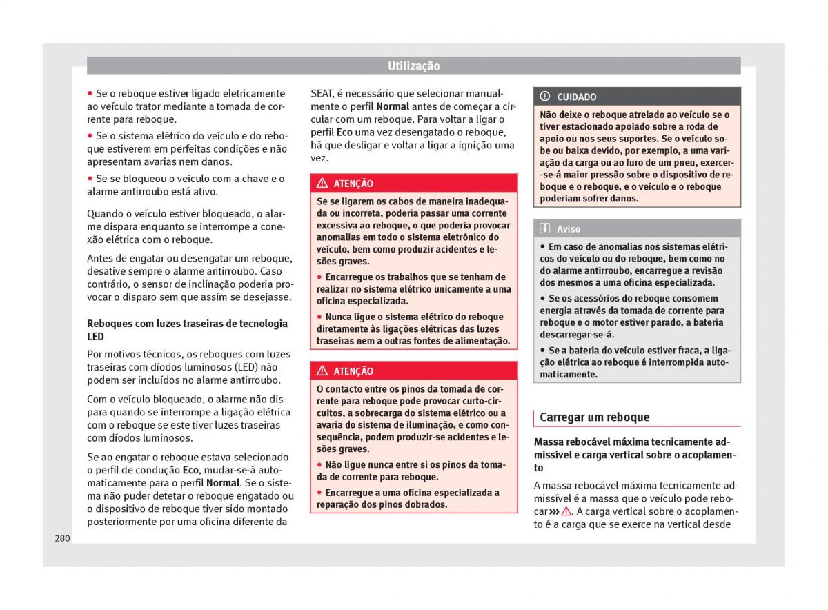 Seat Ateca manual del propietario / page 282