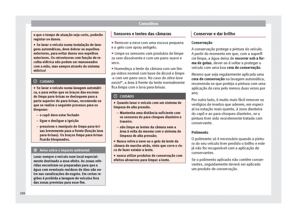 Seat Ateca manual del propietario / page 290