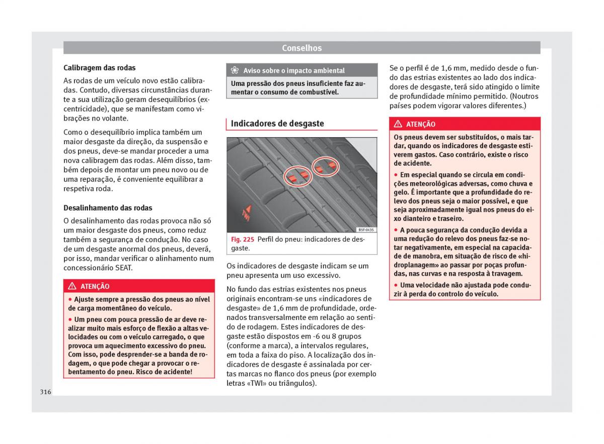 Seat Ateca manual del propietario / page 318