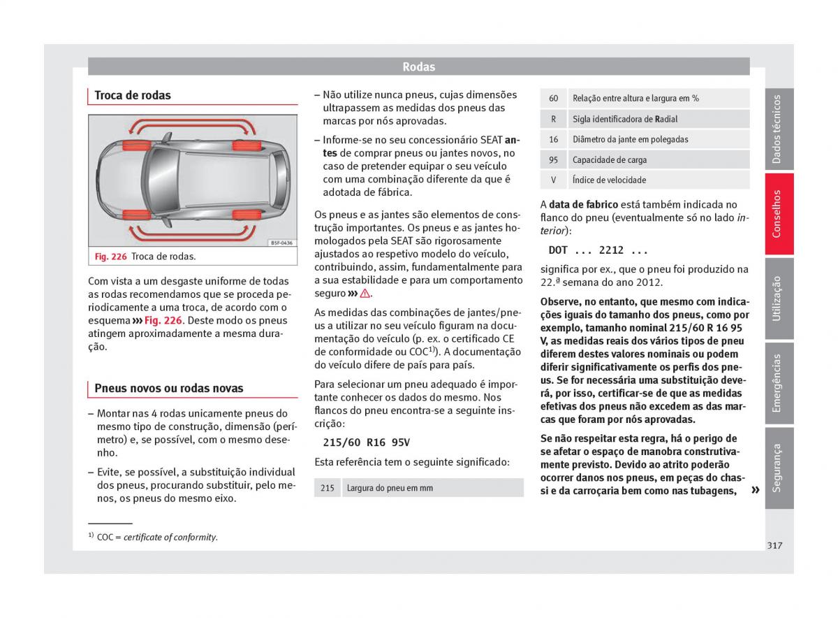 Seat Ateca manual del propietario / page 319