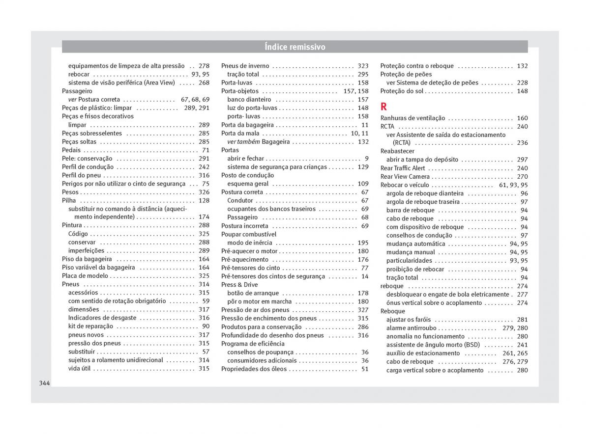 Seat Ateca manual del propietario / page 346