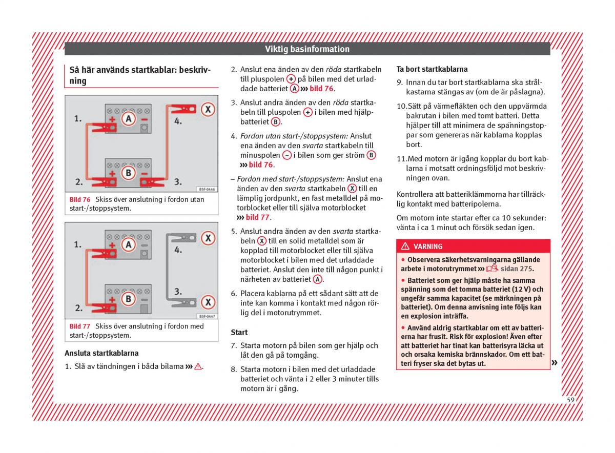 Seat Ateca instruktionsbok / page 61