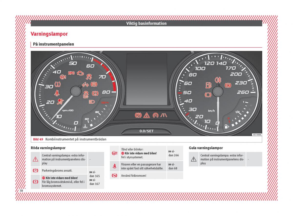 Seat Ateca instruktionsbok / page 40