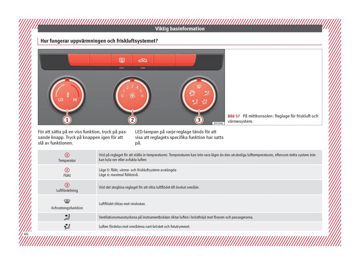 Seat Ateca instruktionsbok / page 48