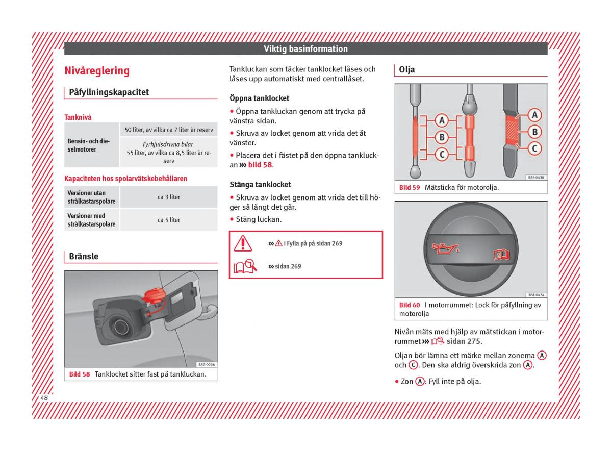 Seat Ateca instruktionsbok / page 50