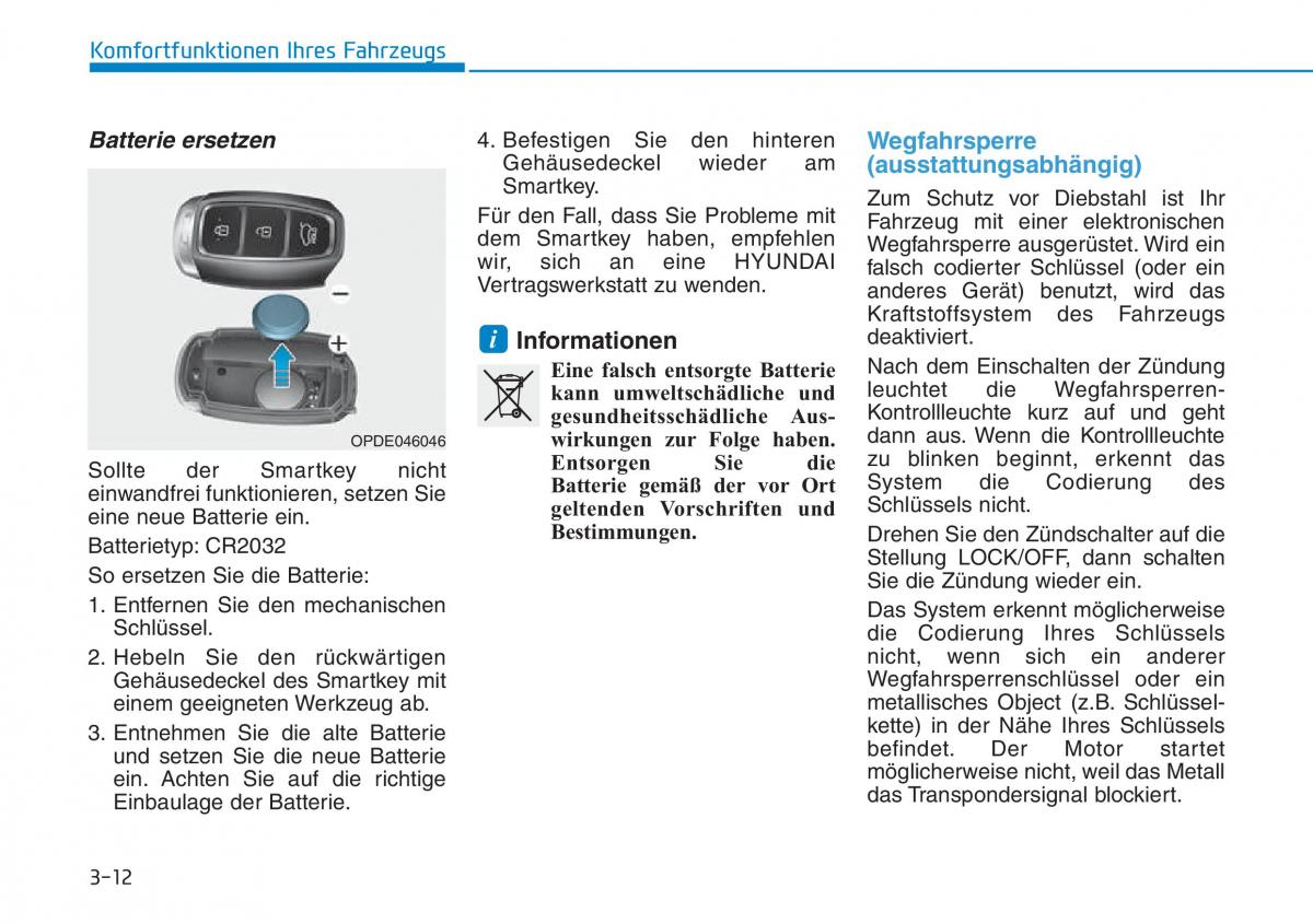 Hyundai Kona Handbuch / page 98