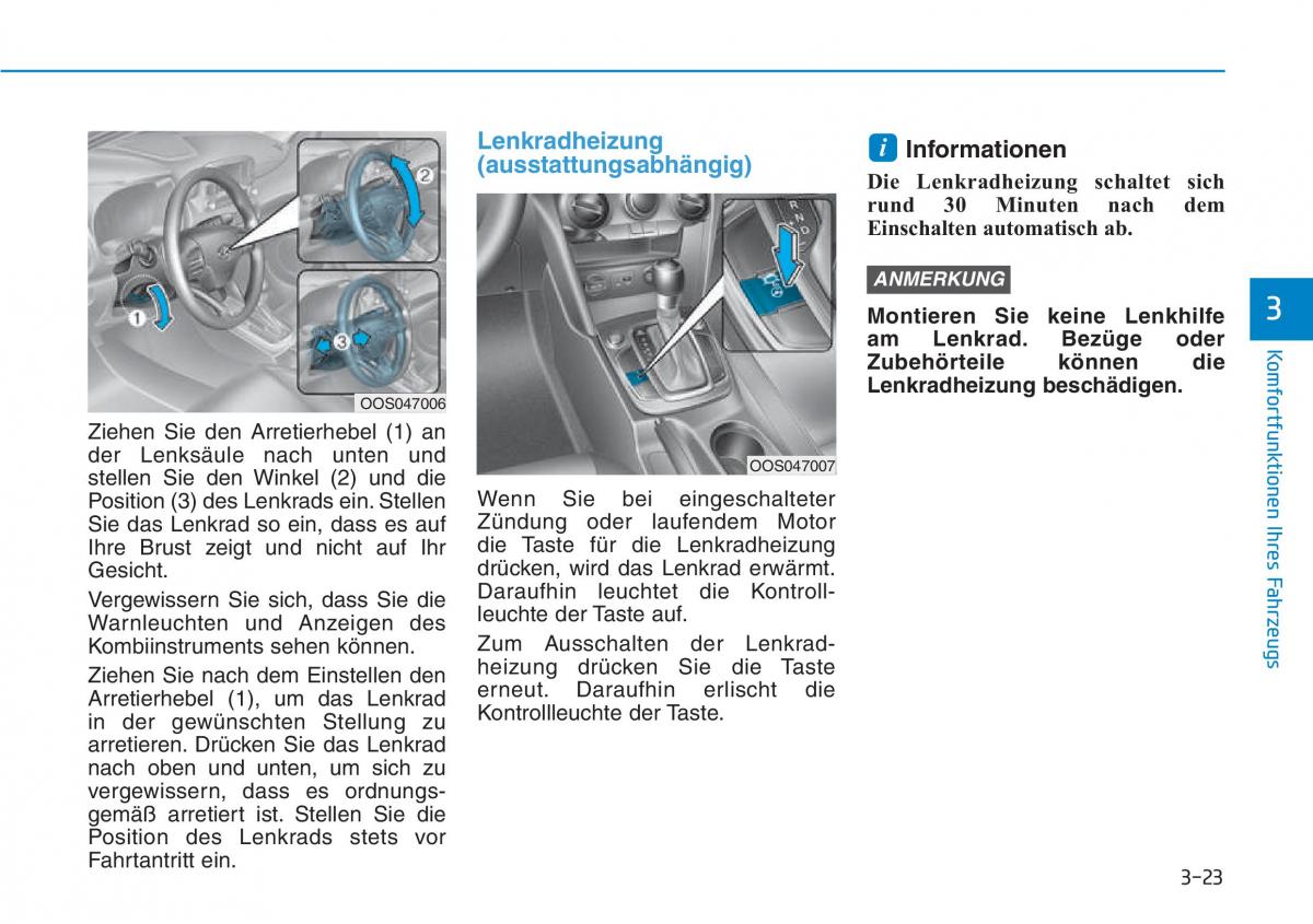 Hyundai Kona Handbuch / page 109