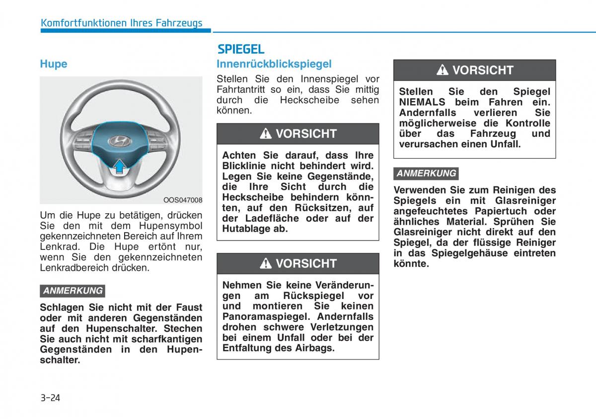 Hyundai Kona Handbuch / page 110