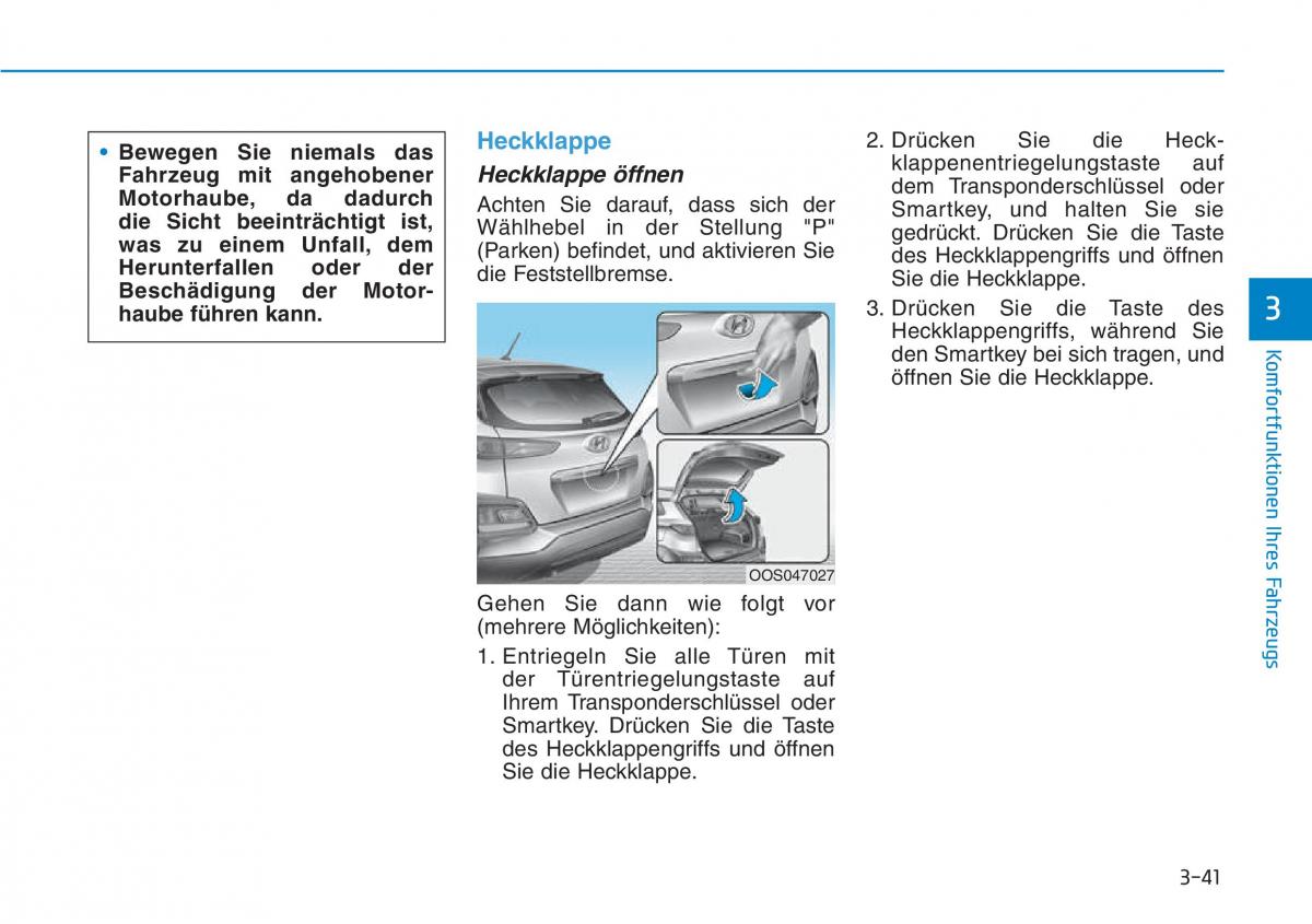 Hyundai Kona Handbuch / page 127