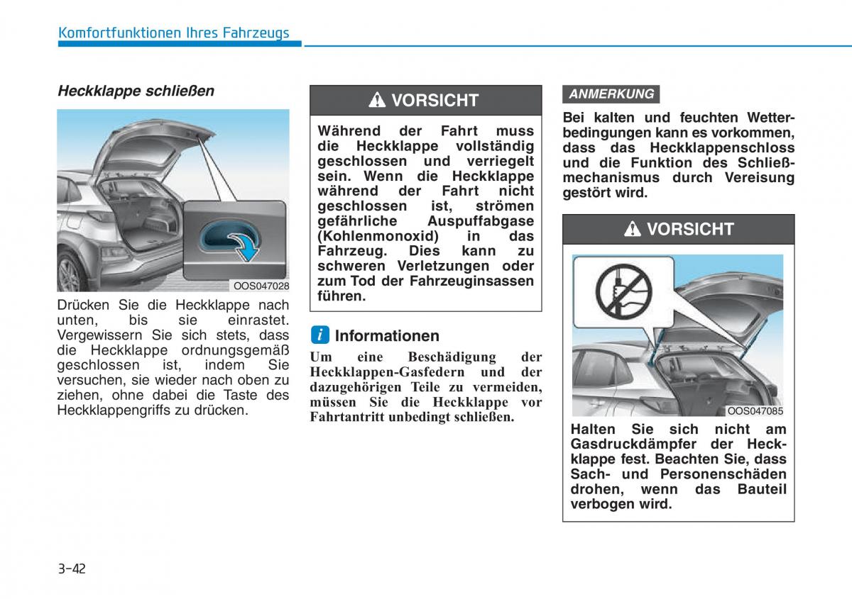 Hyundai Kona Handbuch / page 128