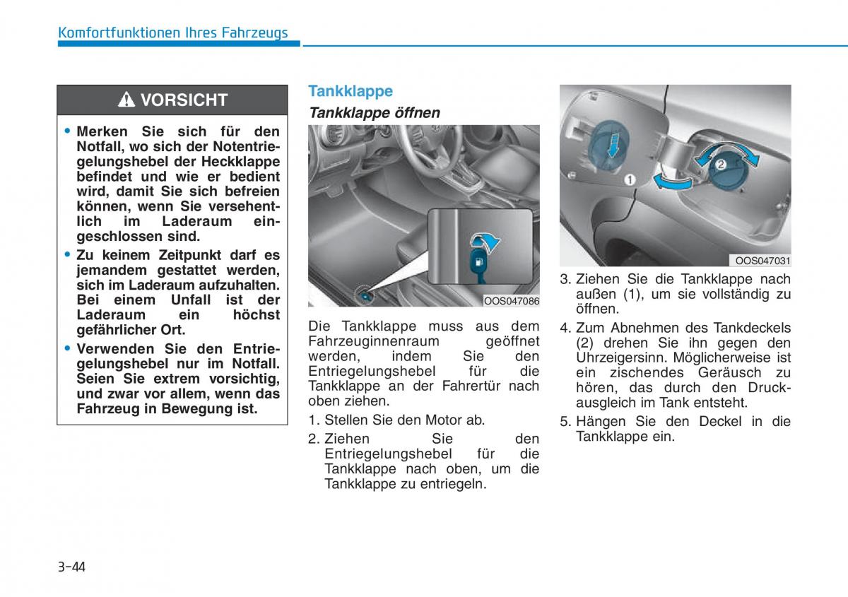 Hyundai Kona Handbuch / page 130