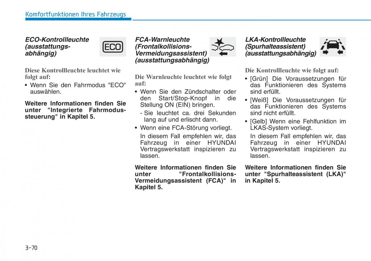 Hyundai Kona Handbuch / page 156