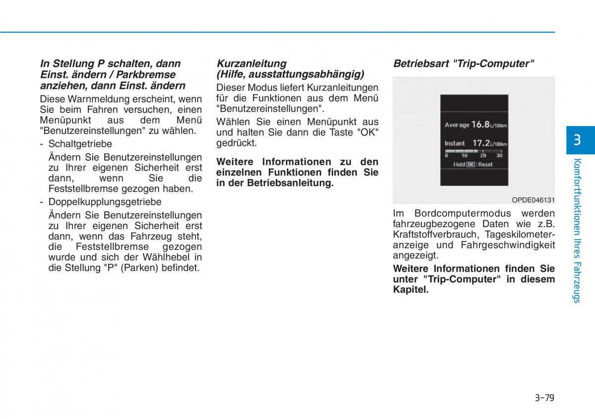 Hyundai Kona Handbuch / page 165