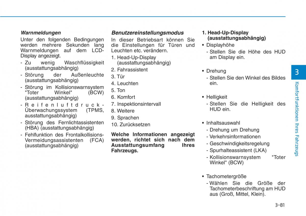 Hyundai Kona Handbuch / page 167