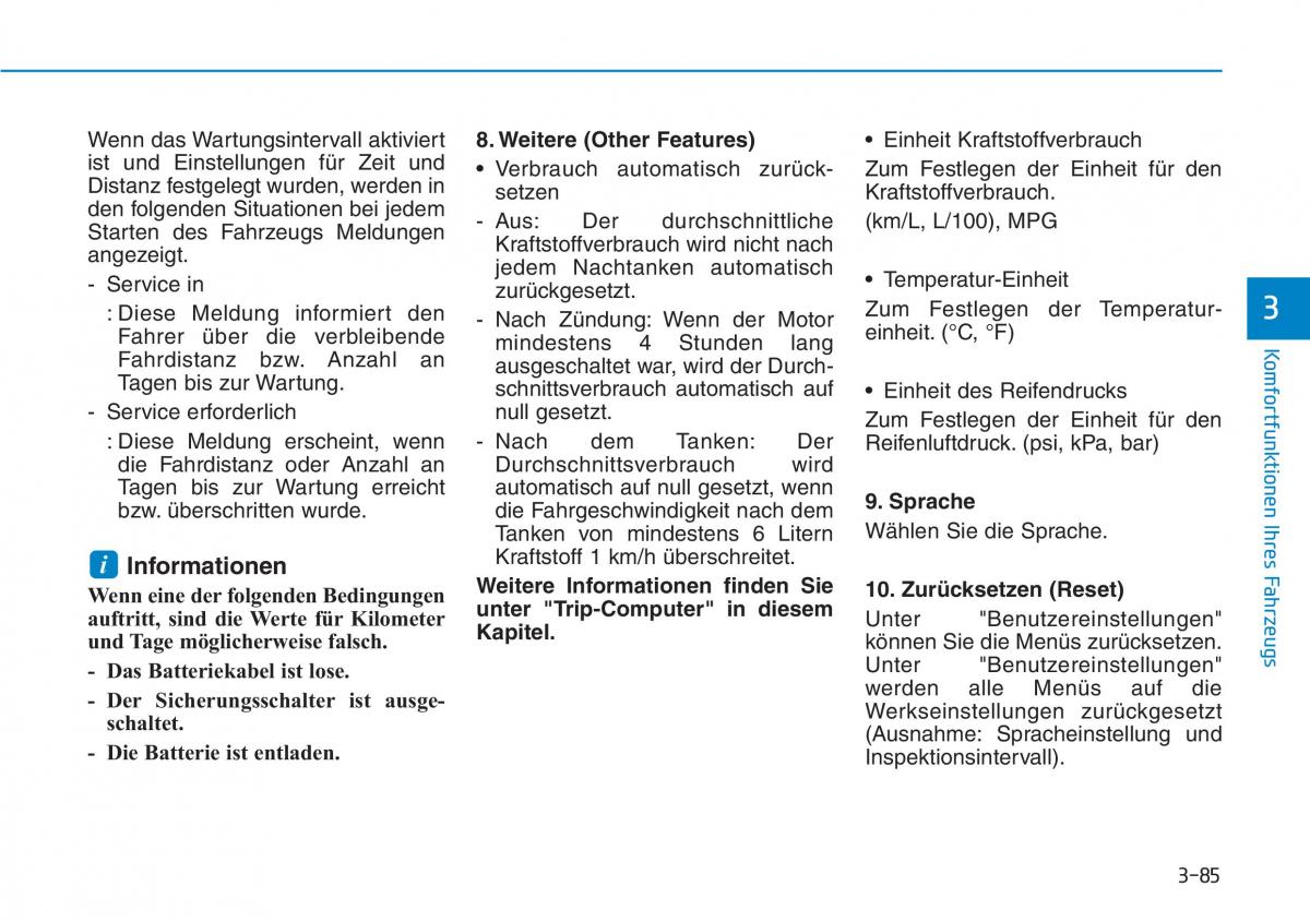 Hyundai Kona Handbuch / page 171