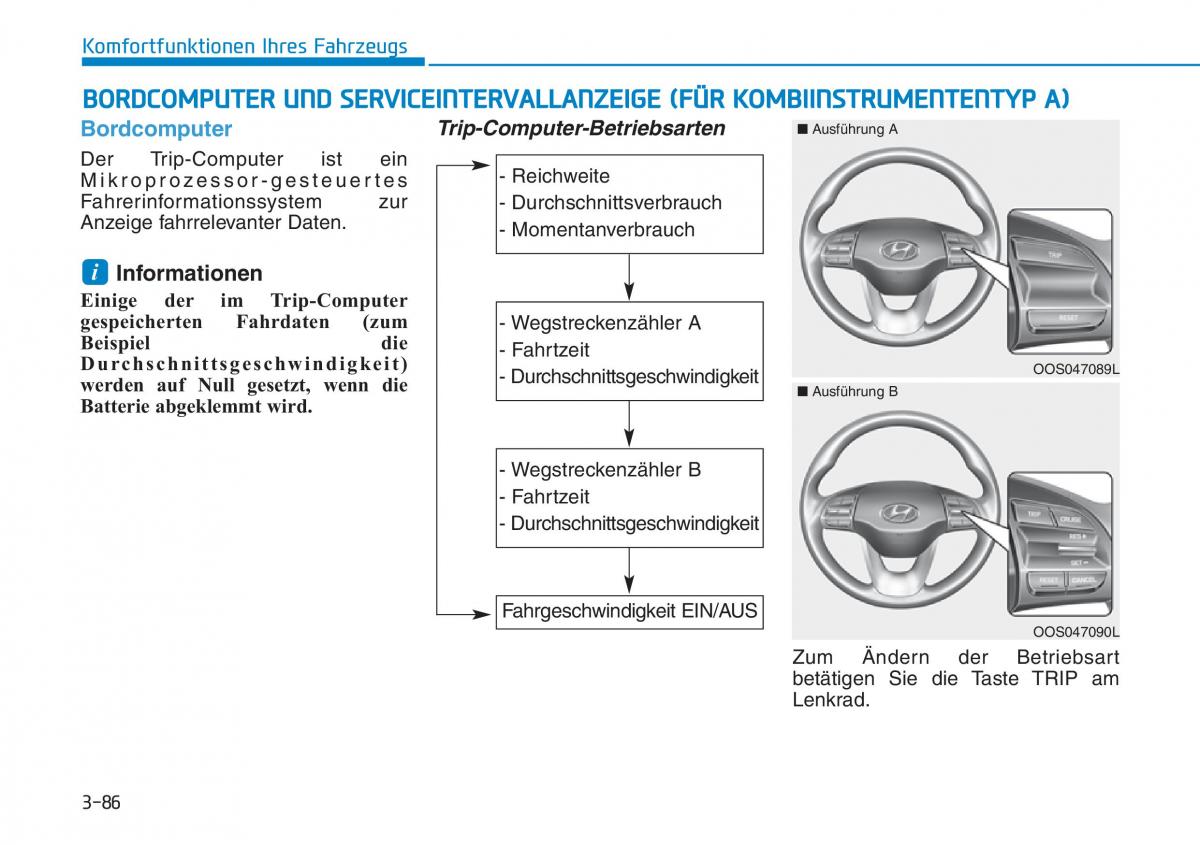 Hyundai Kona Handbuch / page 172