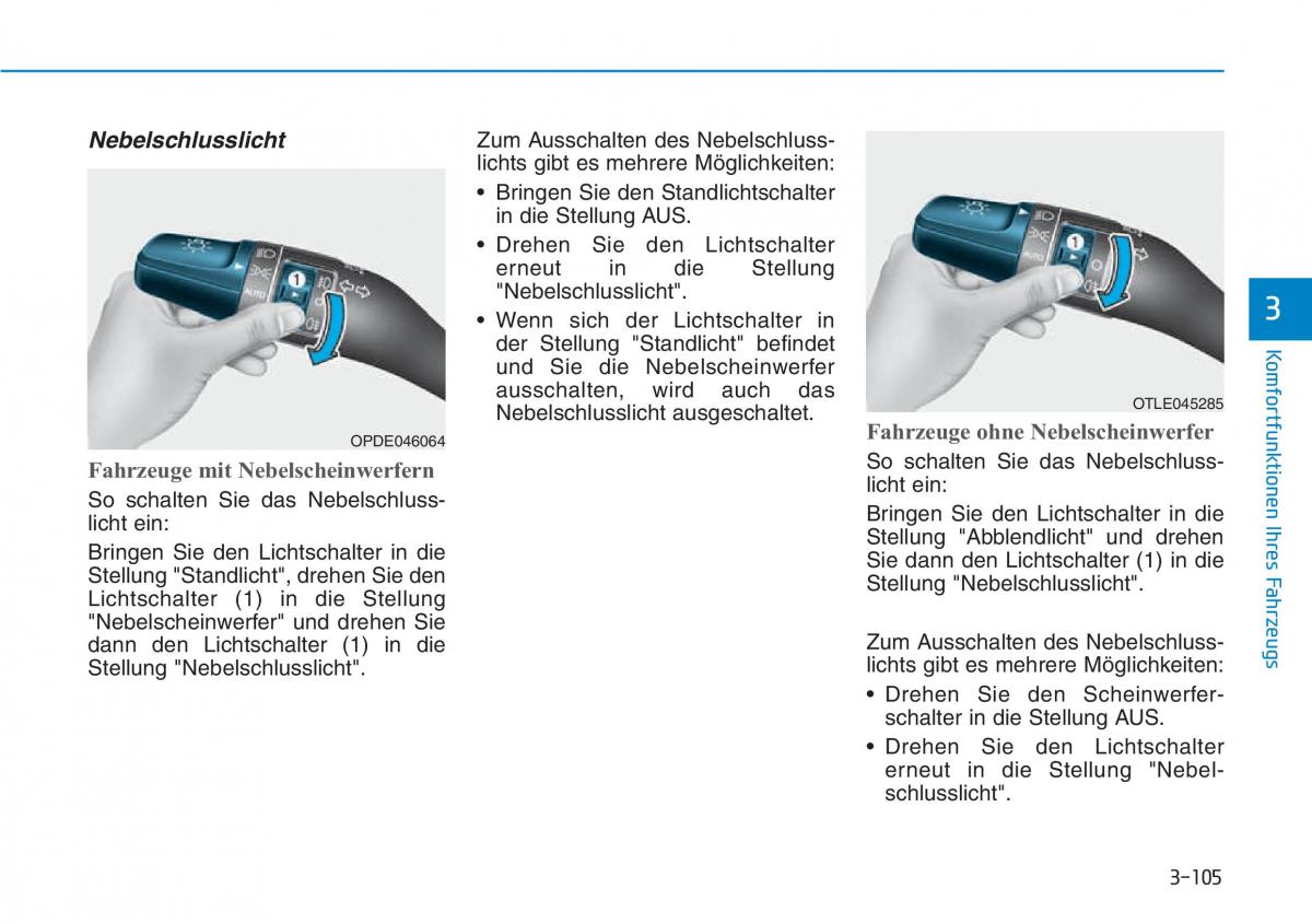 Hyundai Kona Handbuch / page 191