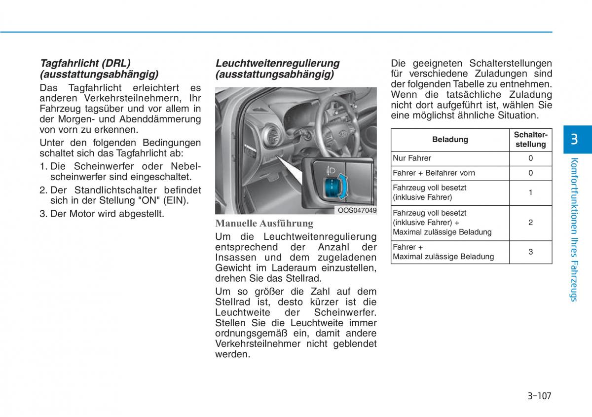 Hyundai Kona Handbuch / page 193