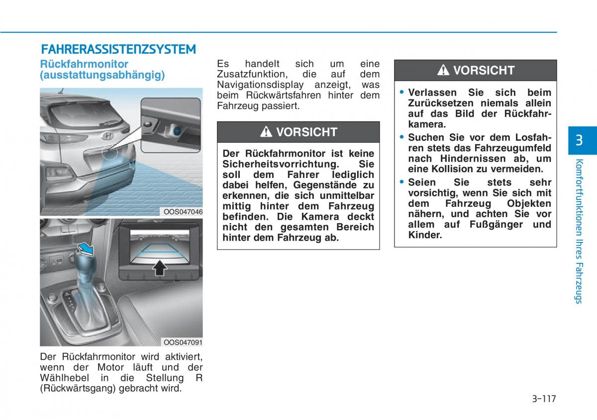 Hyundai Kona Handbuch / page 203