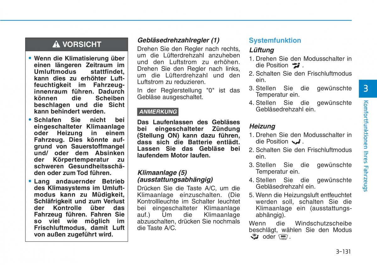 Hyundai Kona Handbuch / page 217