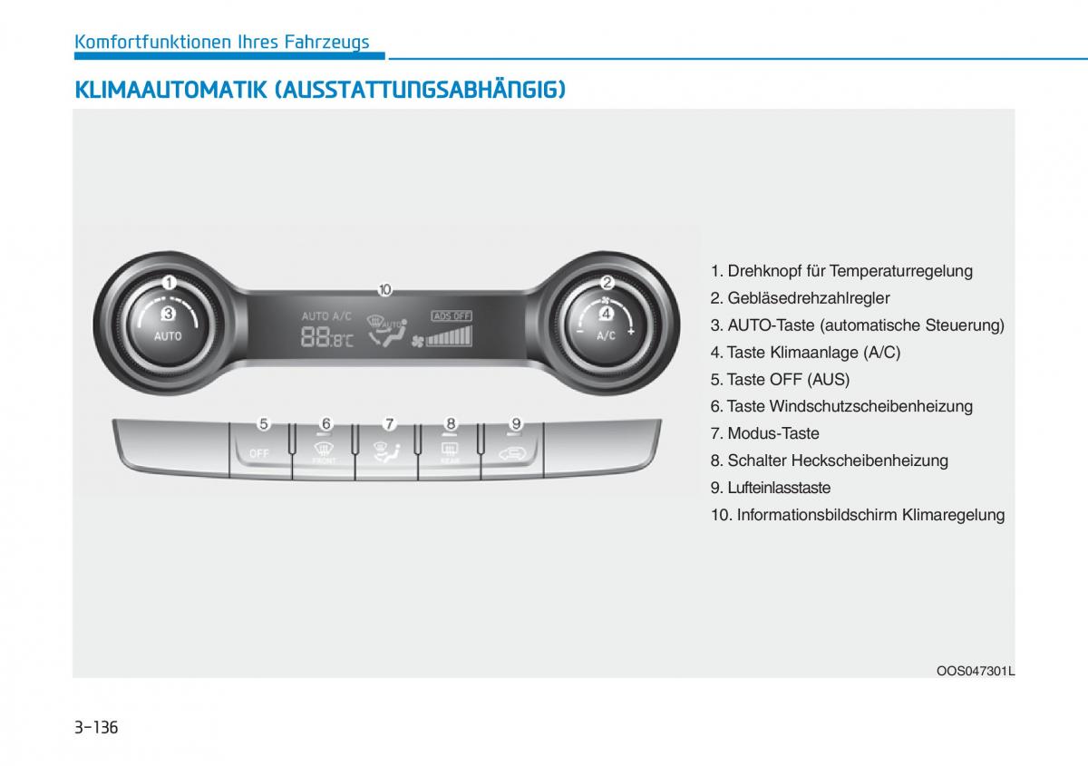 Hyundai Kona Handbuch / page 222