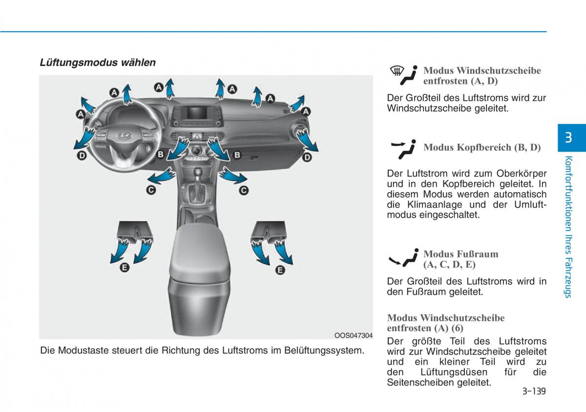 Hyundai Kona Handbuch / page 225