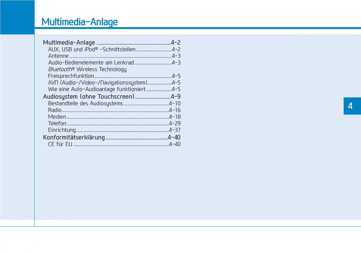 Hyundai Kona Handbuch / page 250