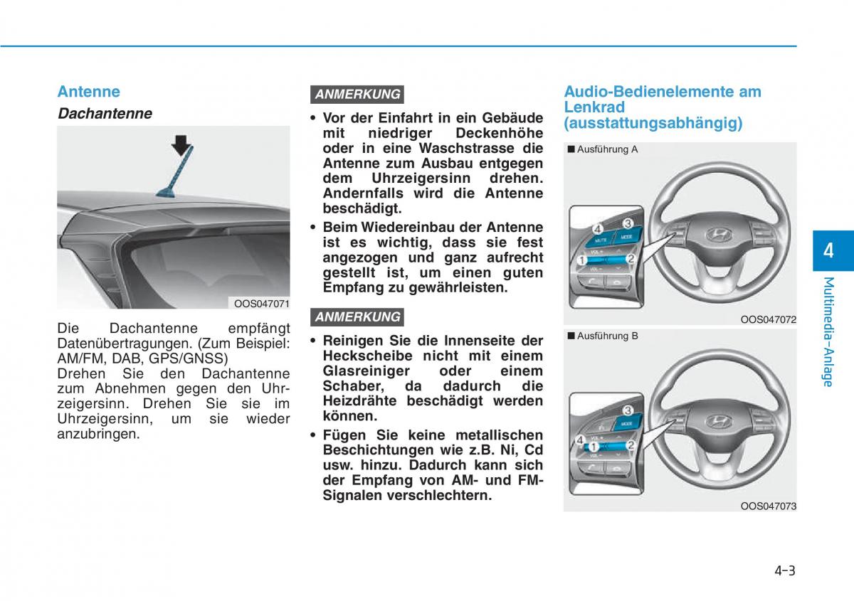 Hyundai Kona Handbuch / page 252