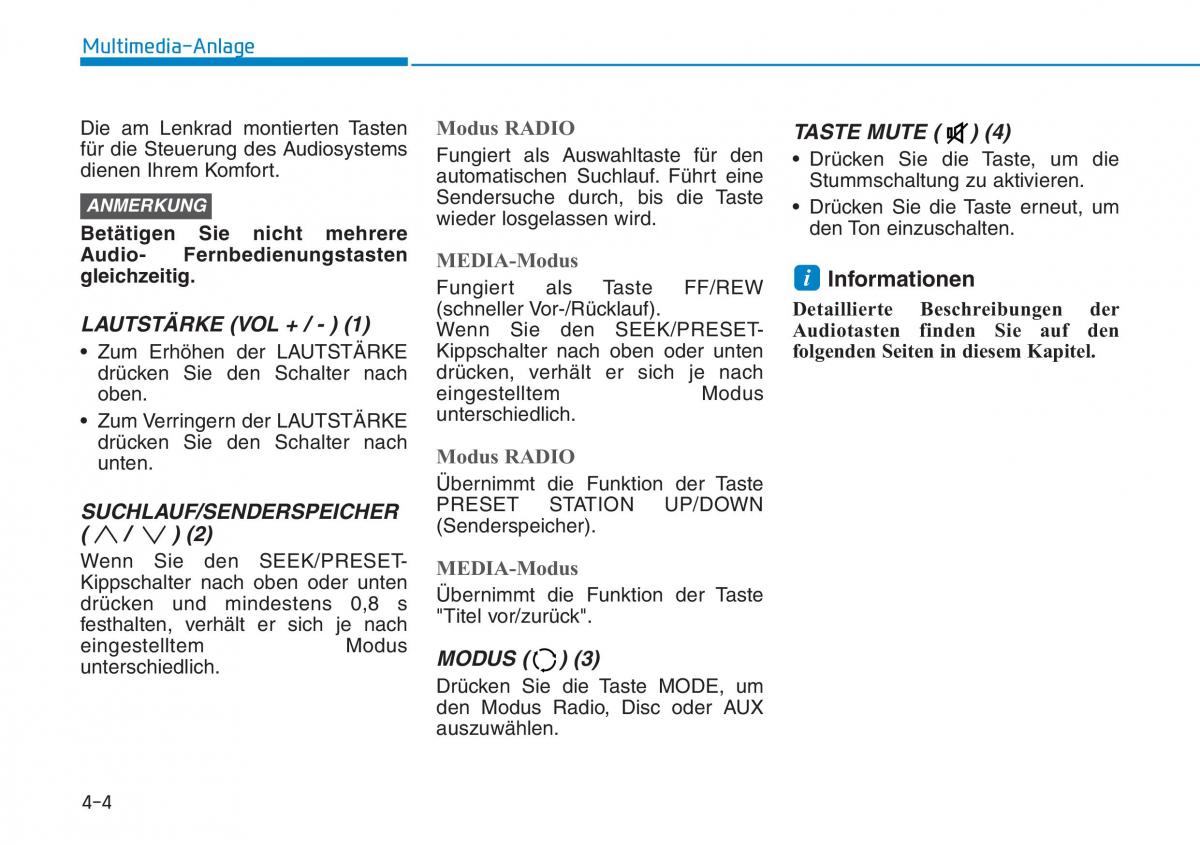 Hyundai Kona Handbuch / page 253