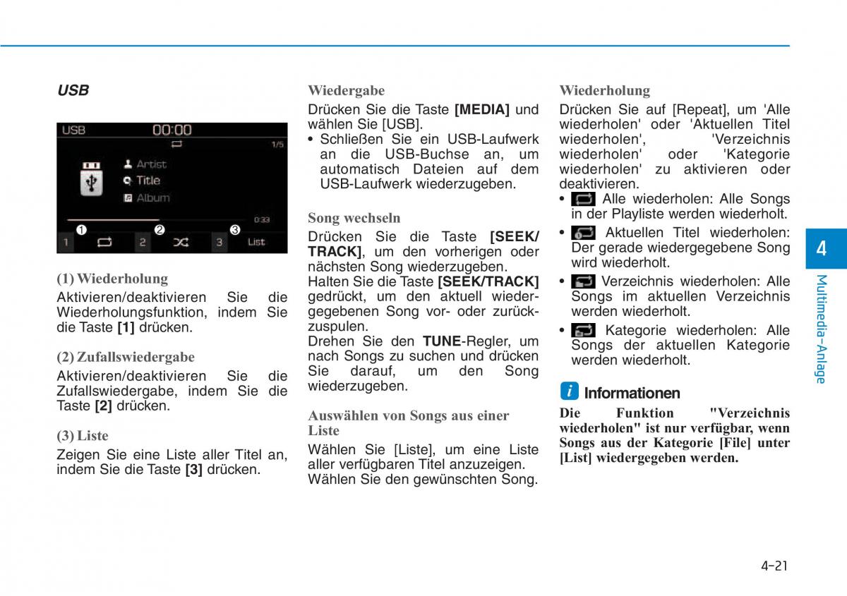 Hyundai Kona Handbuch / page 270