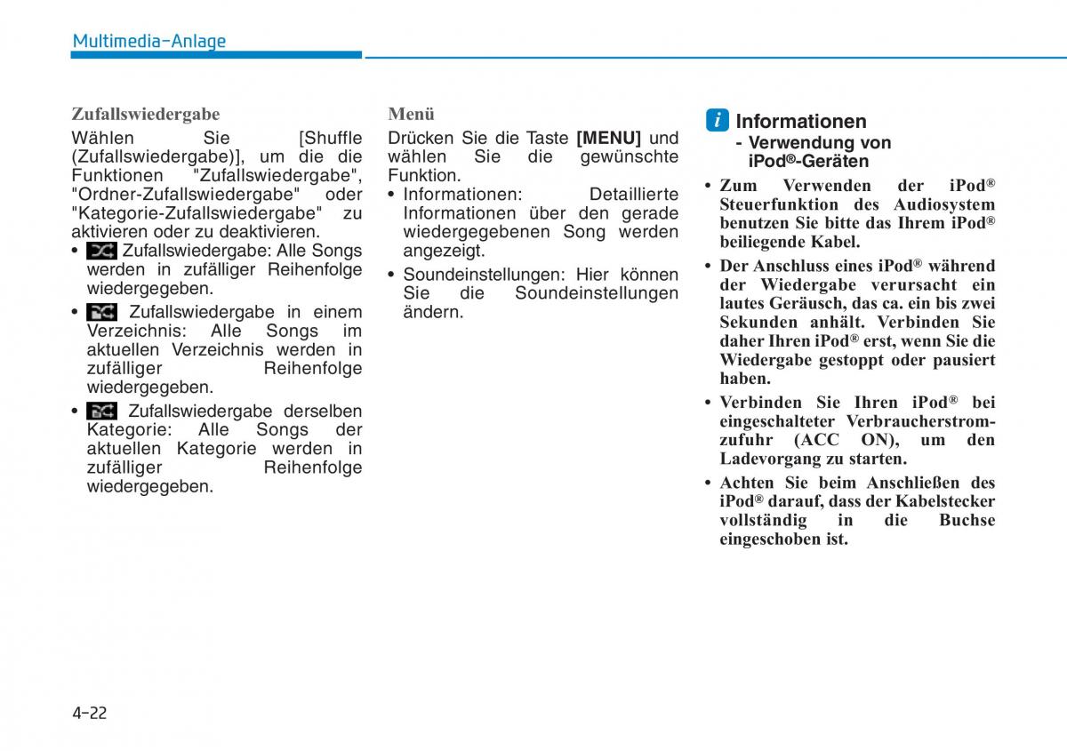 Hyundai Kona Handbuch / page 271