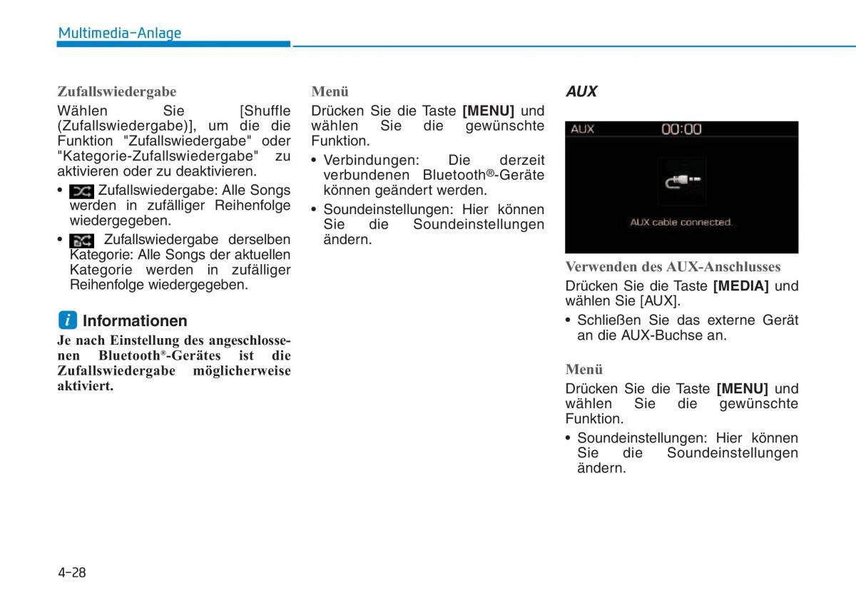 Hyundai Kona Handbuch / page 277