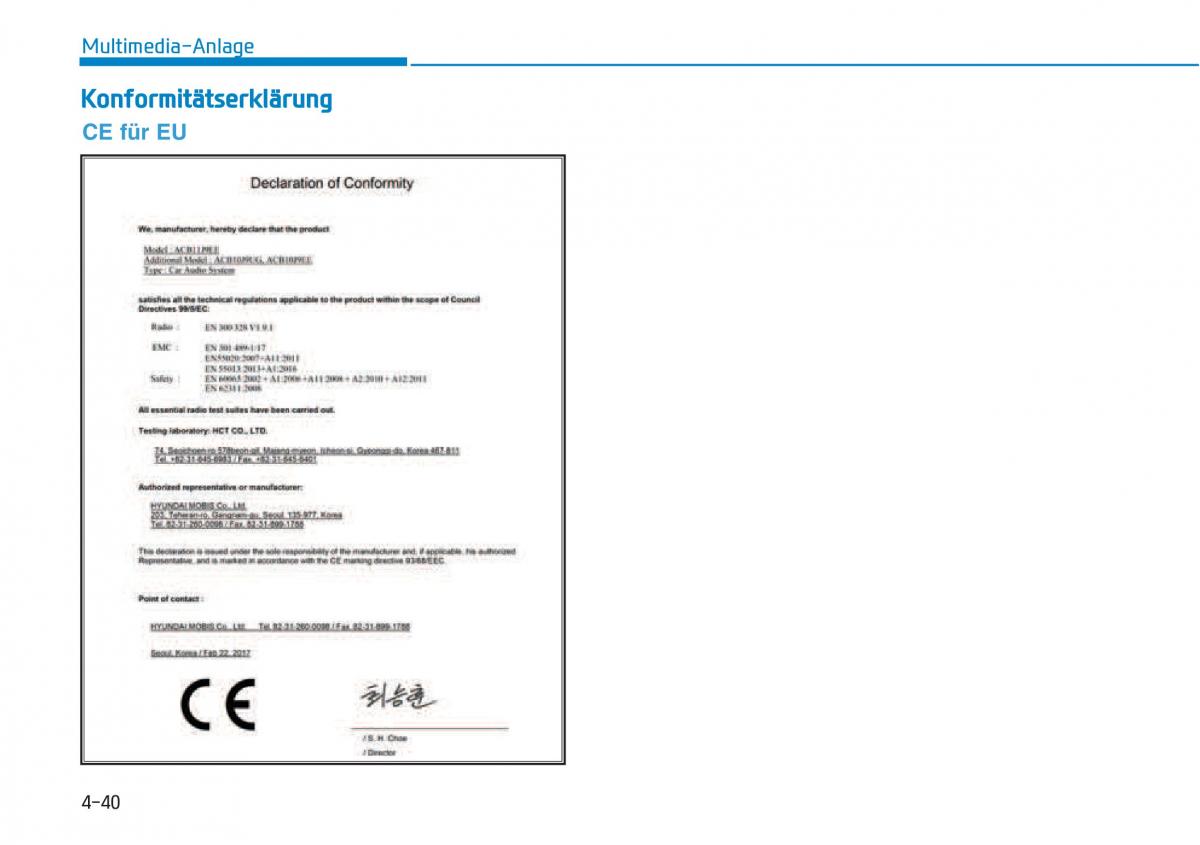 Hyundai Kona Handbuch / page 289