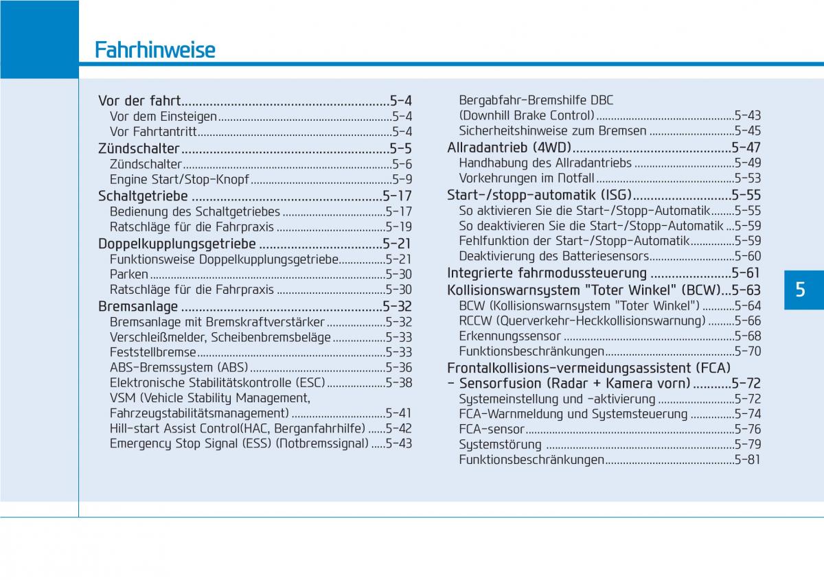 Hyundai Kona Handbuch / page 290