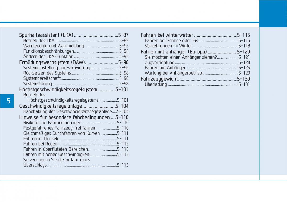 Hyundai Kona Handbuch / page 291