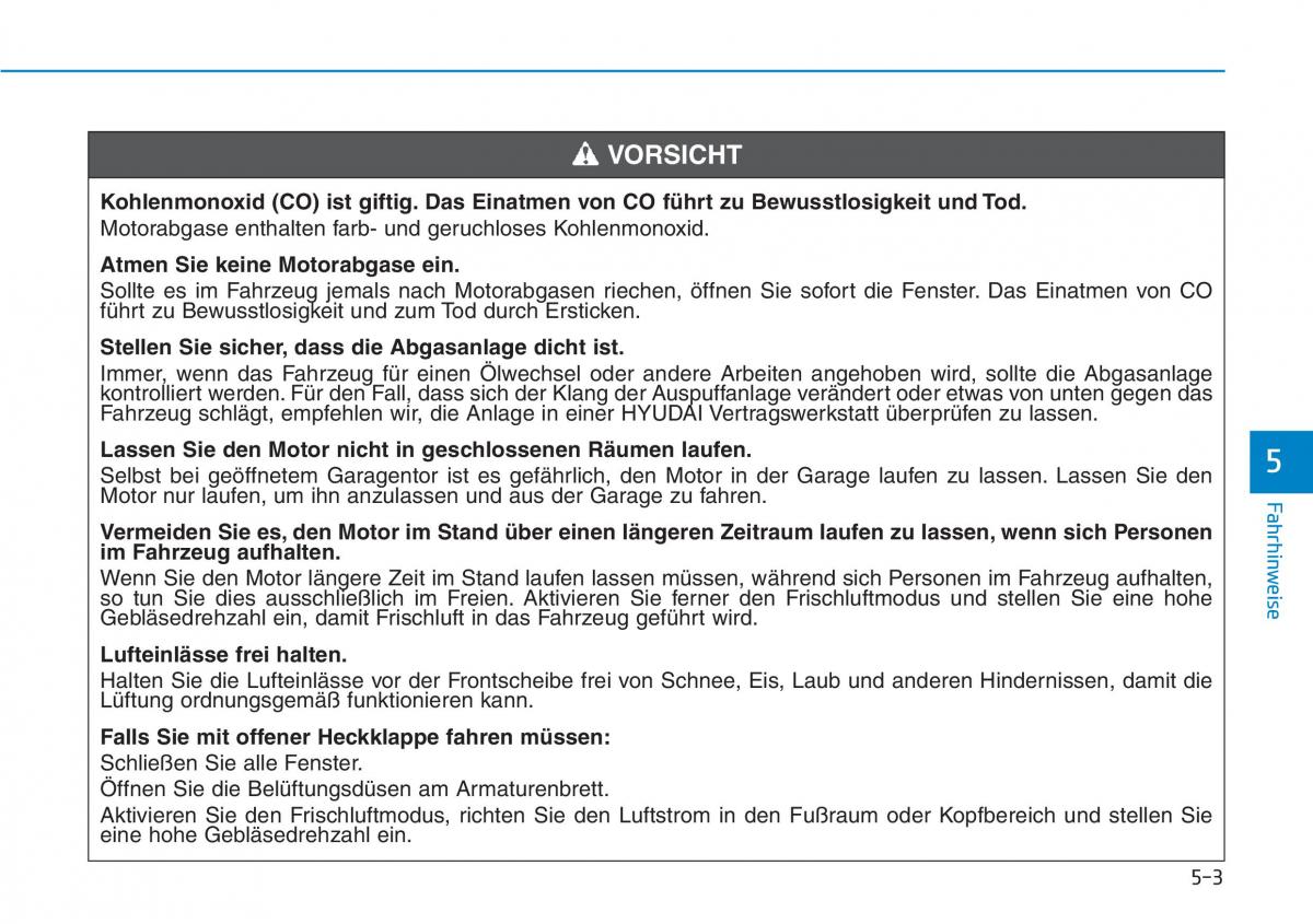 Hyundai Kona Handbuch / page 292