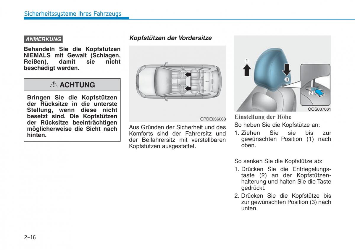 Hyundai Kona Handbuch / page 33