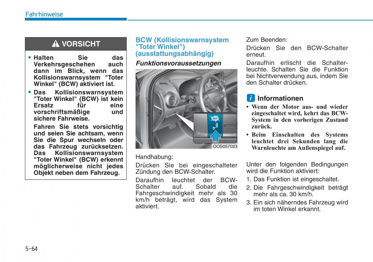 Hyundai Kona Handbuch / page 353