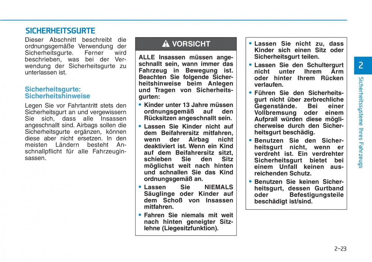 Hyundai Kona Handbuch / page 40