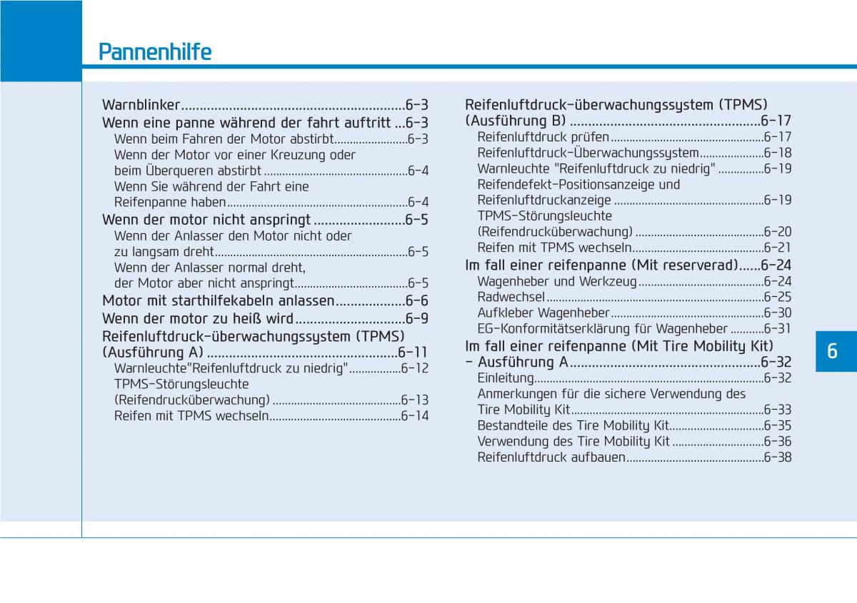 Hyundai Kona Handbuch / page 421