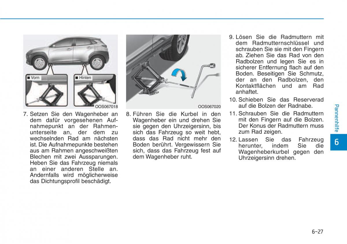 Hyundai Kona Handbuch / page 447