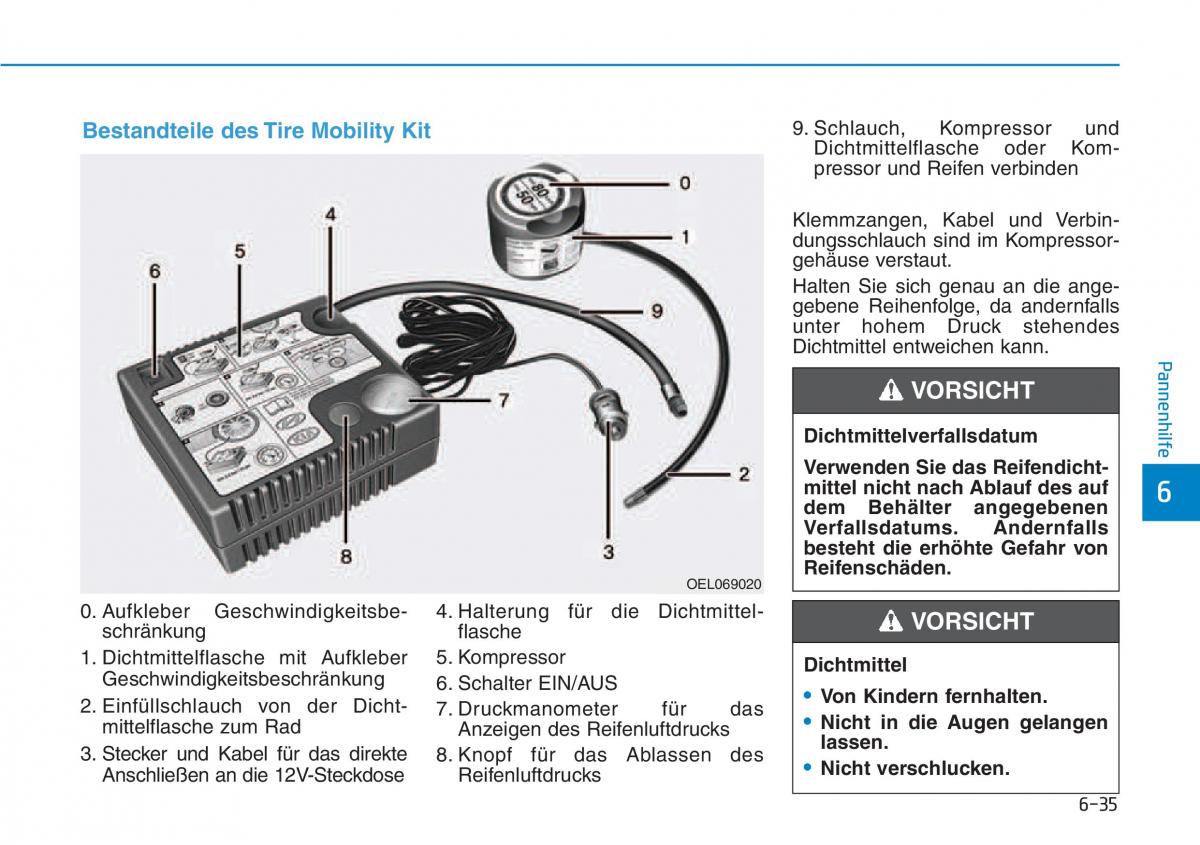 Hyundai Kona Handbuch / page 455