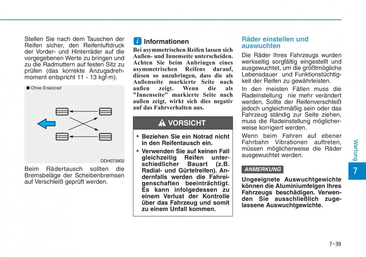 Hyundai Kona Handbuch / page 511