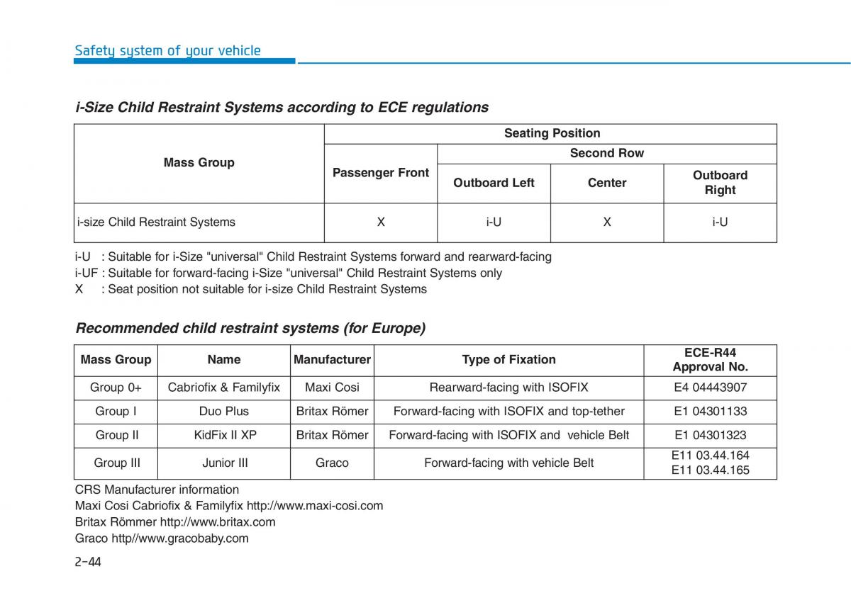 Hyundai Kona owners manual / page 63